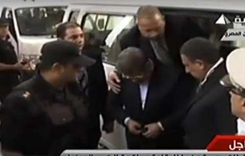 محدث .. بالفيديو: شاهد "مرسى"داخل قفص الاتهام بأكاديمية الشرطة