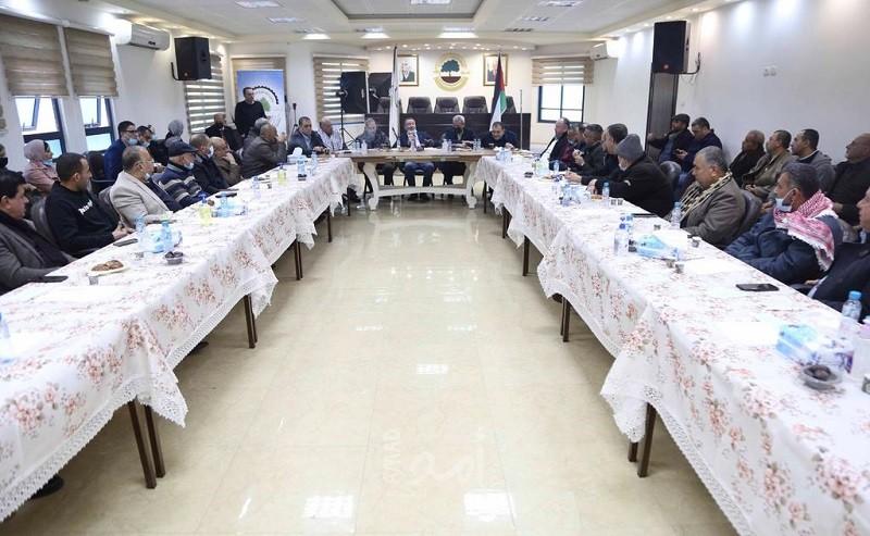 قلقيلية: لقاء يناقش واقع ضريبة الأملاك في المحافظة