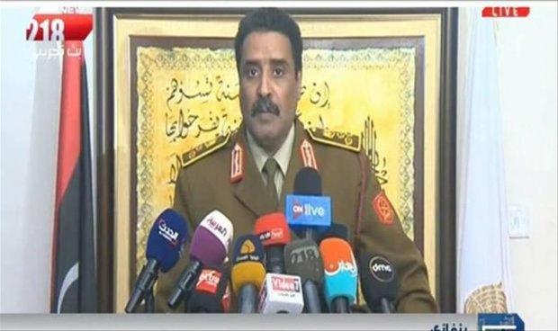 الجيش الليبي: نحن مع خيار الشعب بإجراء انتخابات شفافة ونزيهة