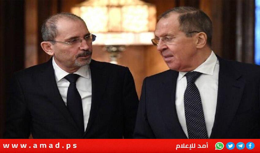 لافروف والصفدي يبحثان جهود وقف إطلاق النار في غزة وإنهاء الكارثة الإنسانية