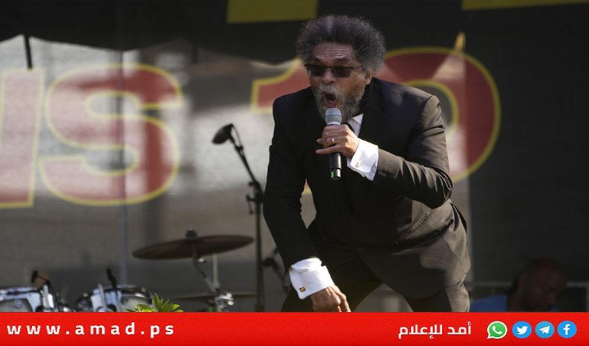 كورنيل ويست ..مرشح للرئاسة الأميركية شارك في مظاهرات داعمة للفلسطينيين