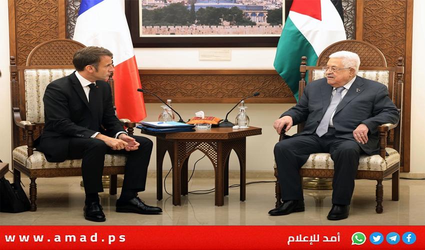 ماكرون: فرنسا قد تعترف بدولة فلسطين بحلول يونيو المقبل..ويريد التحرك