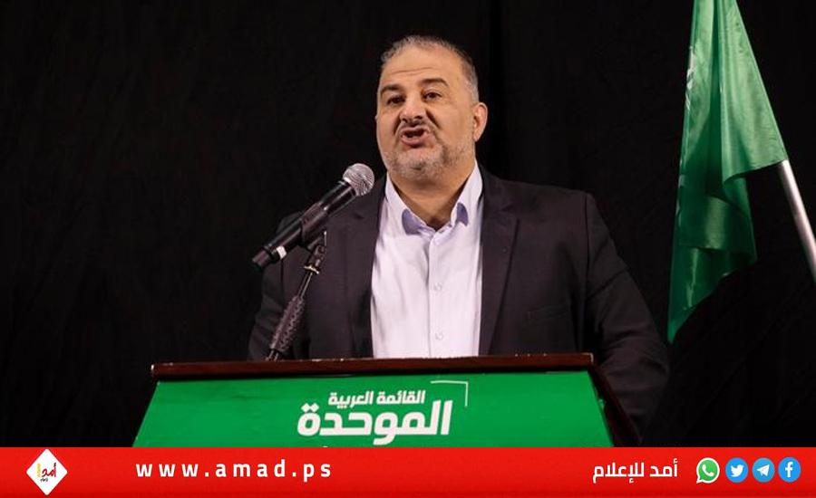 منصور عباس يدعو لإقامة حكومة "وحدة" إسرائيلية لإعادة الرهائن