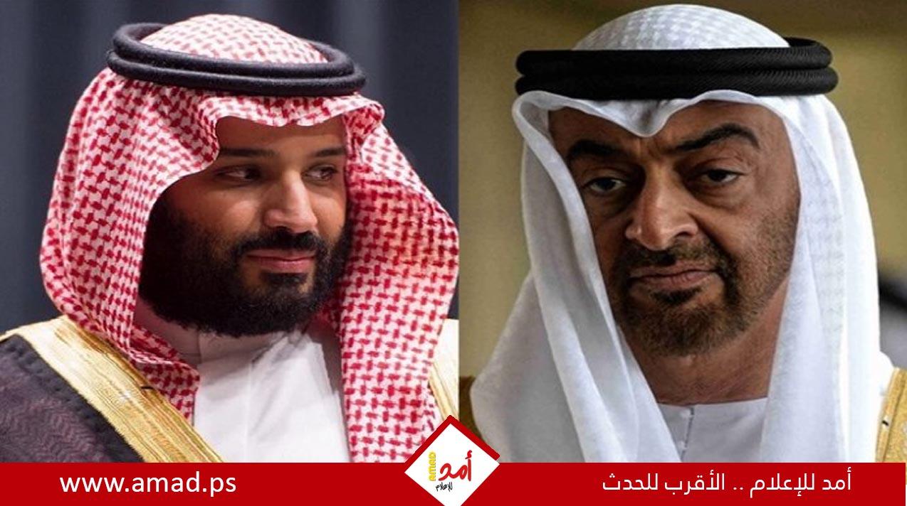 محمد بن زايد وولي عهد السعودية يبحثان هاتفياً التطورات بالمنطقة والاعتداءات الإيرانية السافرة