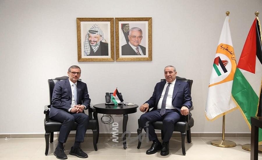 الشيخ يبحث مع مستشار الأمن القومي الألماني الجهود الإقلمية و تطورات الوضع الفلسطيني