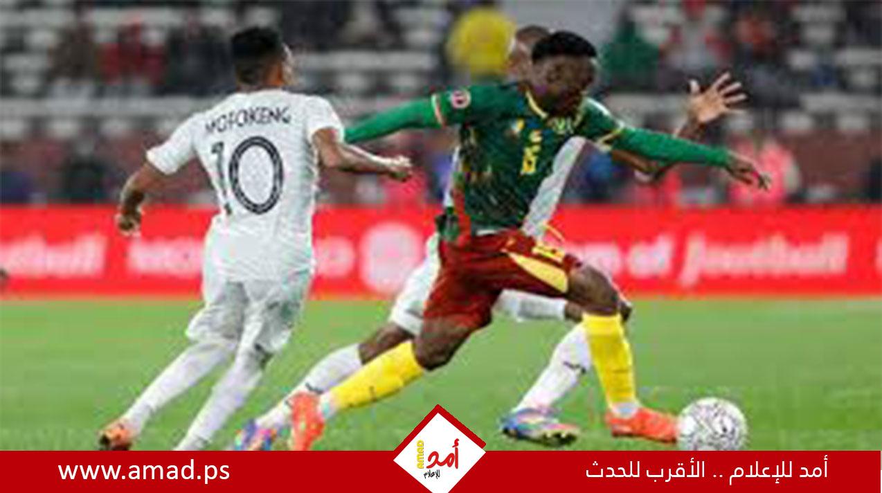 الكاميرون تهزم جنوب أفريقيا وتواجه المغرب فى ربع نهائى أمم أفريقيا - فيديو