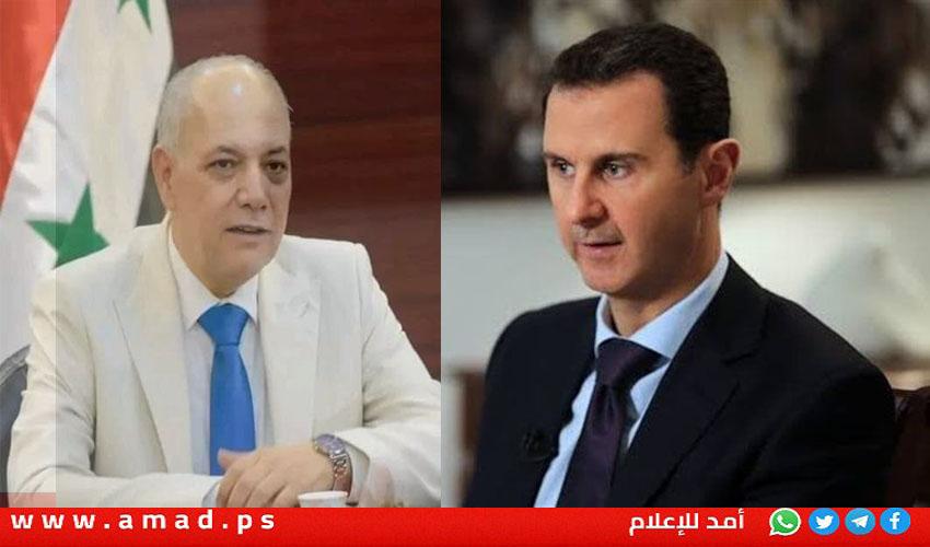 الرئيس الأسد يكلف محمد الجلالي بتشكيل الحكومة السورية الجديدة