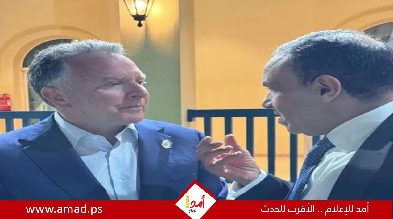 وزير خارجية مصر يستعرض مع المبعوث الأمريكي الخطة العربية لإعمار غزة