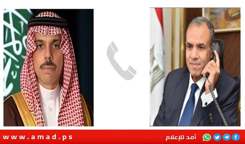 مصر و السعودية تبحثان حشد الدعم الدولي لخطة إعمار غزة
