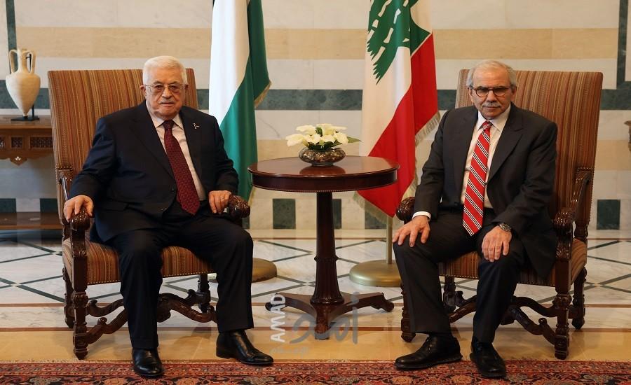 سلام وعباس يؤكدان إقفال ملف السلاح الفلسطيني في لبنان- صور