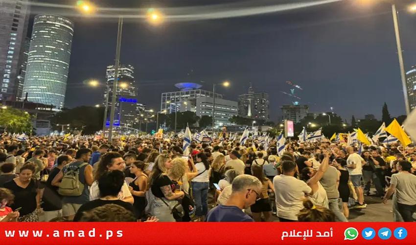 محدث - المظاهرات الأكبر في إسرائيل من أجل صفقة تبادل: "سنحرق البلاد"-فيديو