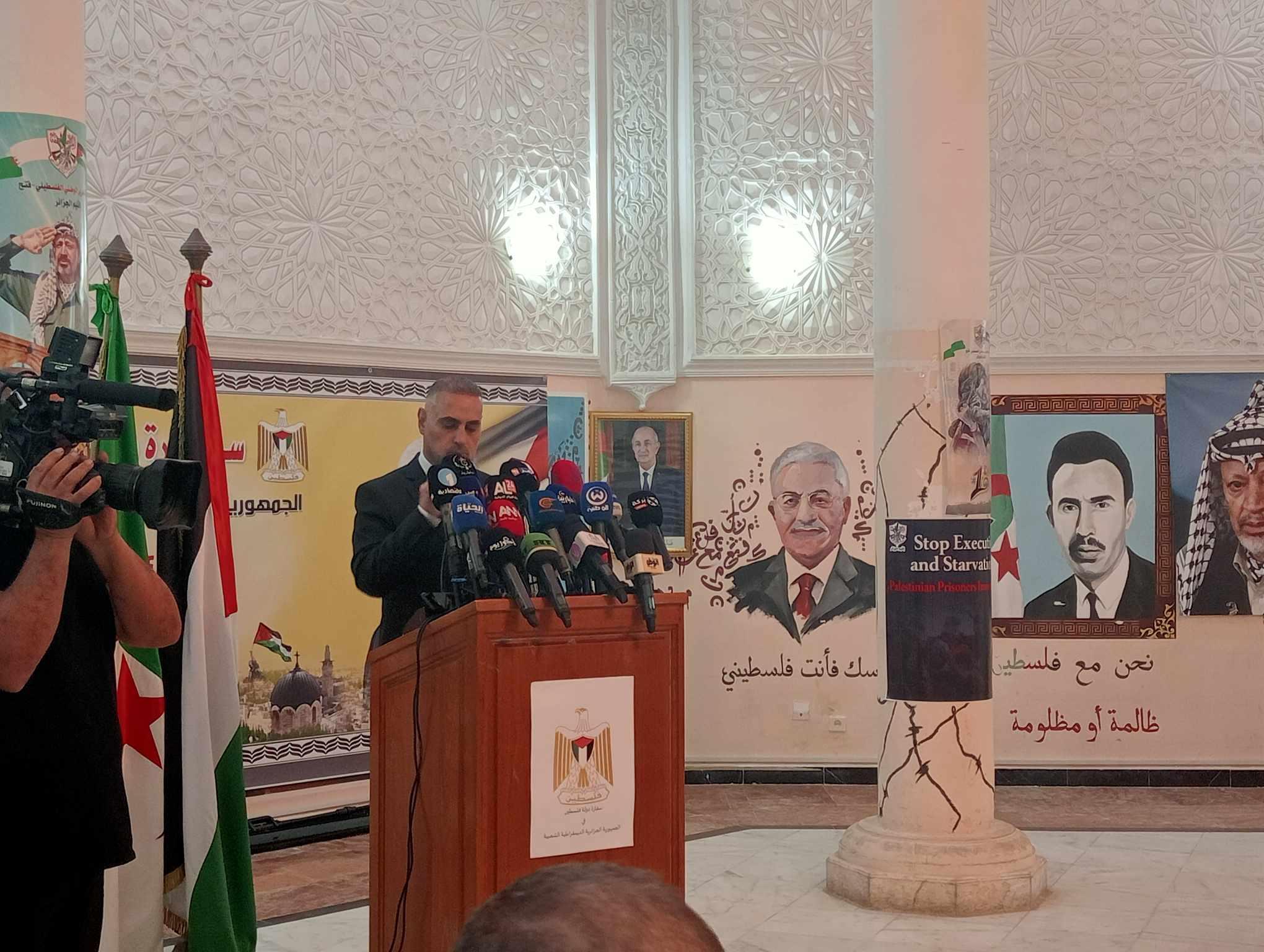 سفير فلسطين بالجزائر يحمل بريطانيا المسؤولية الأخلاقية والقانونية لما يحدث في فلسطين