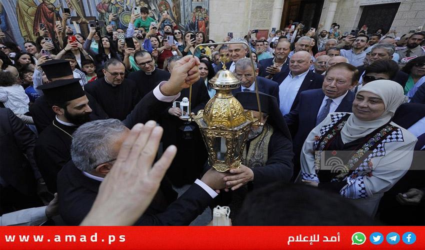 دون فرح..الكنائس المسيحية تحتفل بعيد الفصح المجيد في الضفة المحتلة