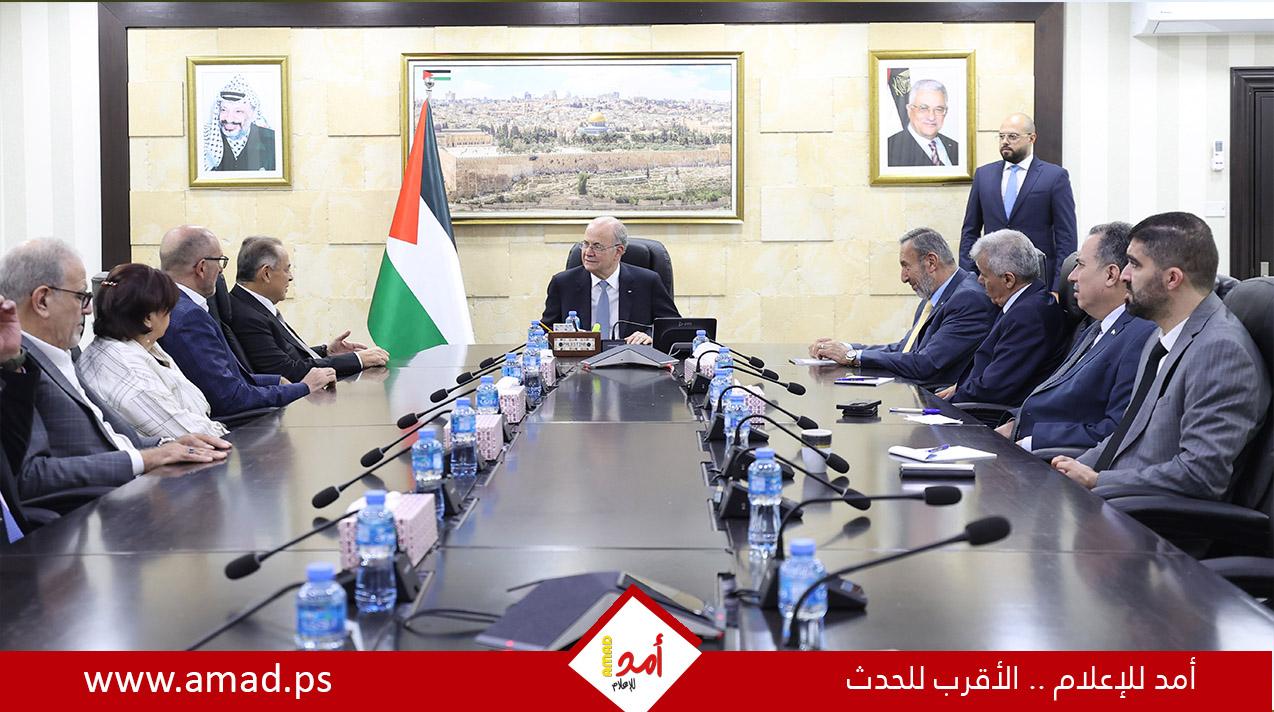 مصطفى يبحث مع مؤسسة التعاون دعم وتطوير برامج التعليم ورعاية الأيتام في فلسطين