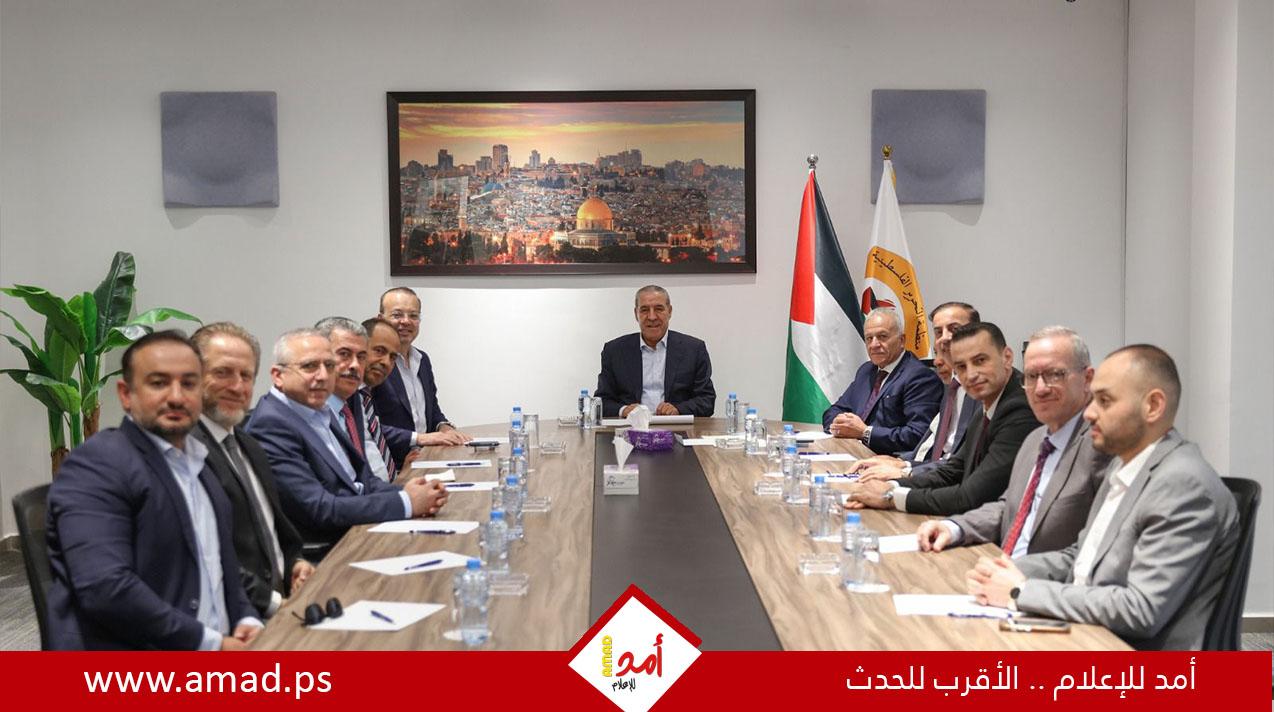 الشيخ يستقبل ملتقى رجال الأعمال بالخليل ويطلعهم على المستجدات السياسية والاقتصادية