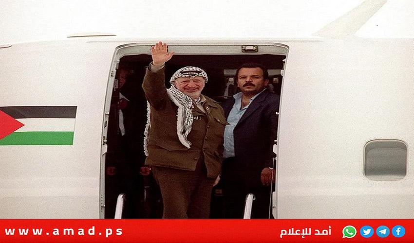 في ذكرى استشهاد المؤسس ياسر عرفات..عباس: ماضون لنكمل مسيرة "أبو عمار" ورفاقه