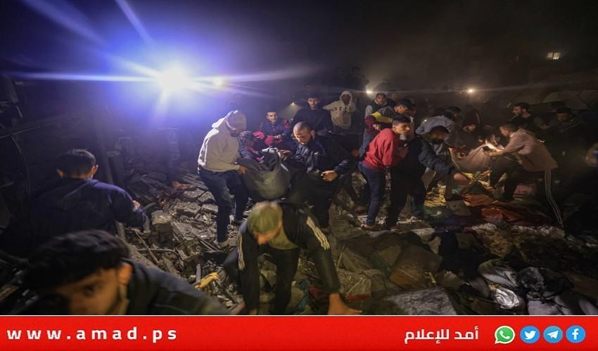 شهيدة وإصابات نتيجة قصف جيش الاحتلال منزلا في رفح