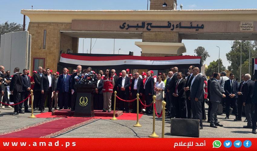 مصطفى: سنعلن قريبا عن لجنة لإدارة شؤون قطاع غزة..وعبد العاطي يتهم إسرائيل بقتل منتظري المساعدات