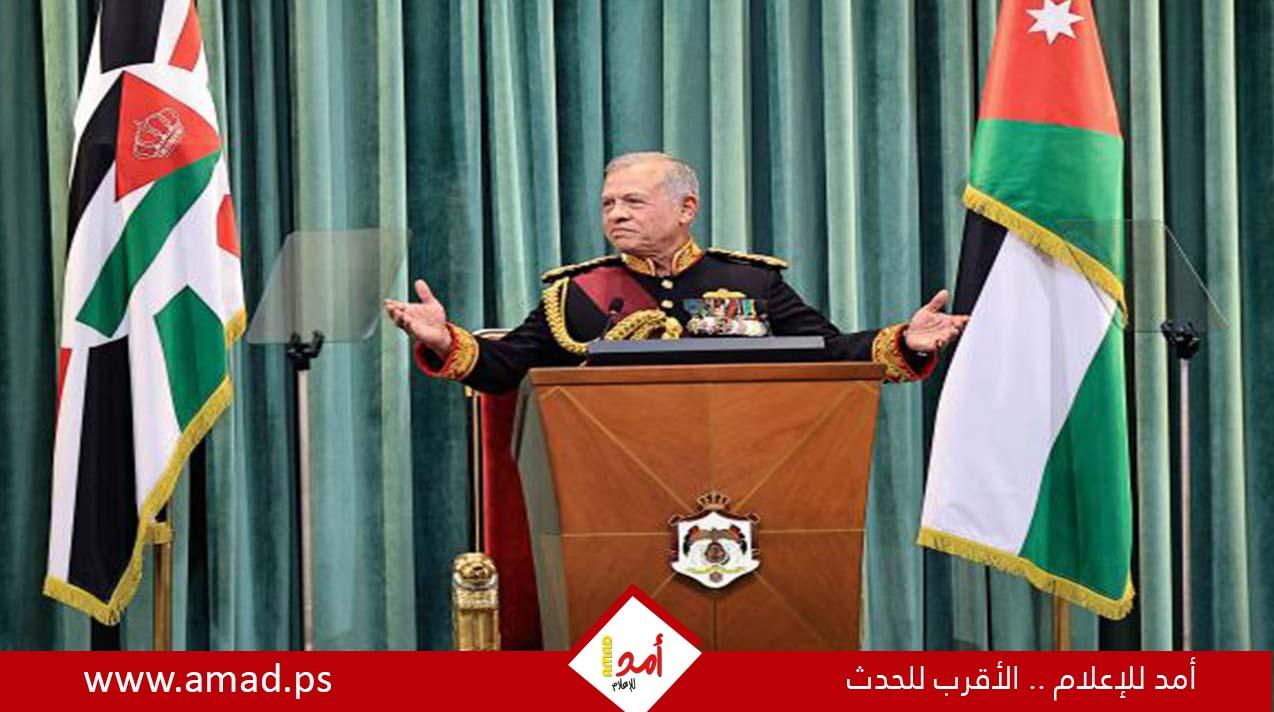 الملك عبد الله: "الأردن لم يوفر جهداً لدعم فلسطين.. وبلدنا قوي قادر على مواجهة أي خطر"