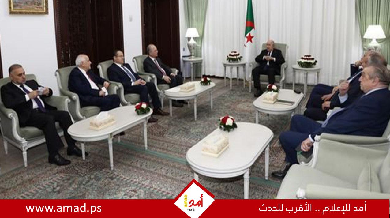 مصطفى يطلع تبون على مستجدات الأوضاع في ظل حرب الإبادة في غزة