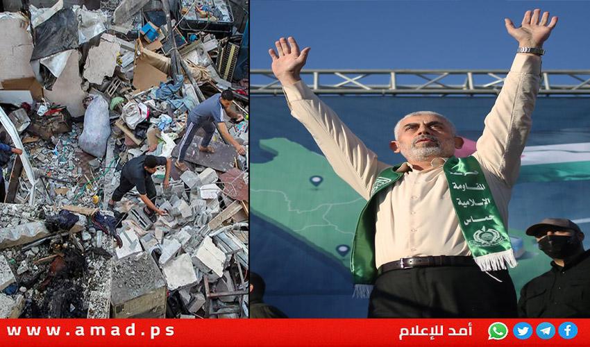 و. س . جورنال: خيار السنوار الصفري يأخذ حماس لمنحى أكثر تطرفاً