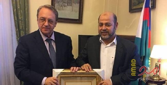 بعد لقاء بوغدانوف.."حماس" تطالب روسيا بالضغط على عباس لتشكيل حكومة وحدة