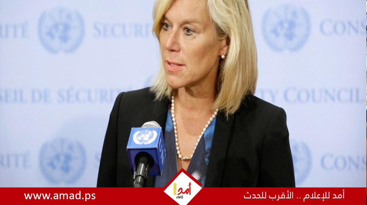 المنسقة الأممية كاغ: قطاع غزة بلغ نقطة تحول رهيبة