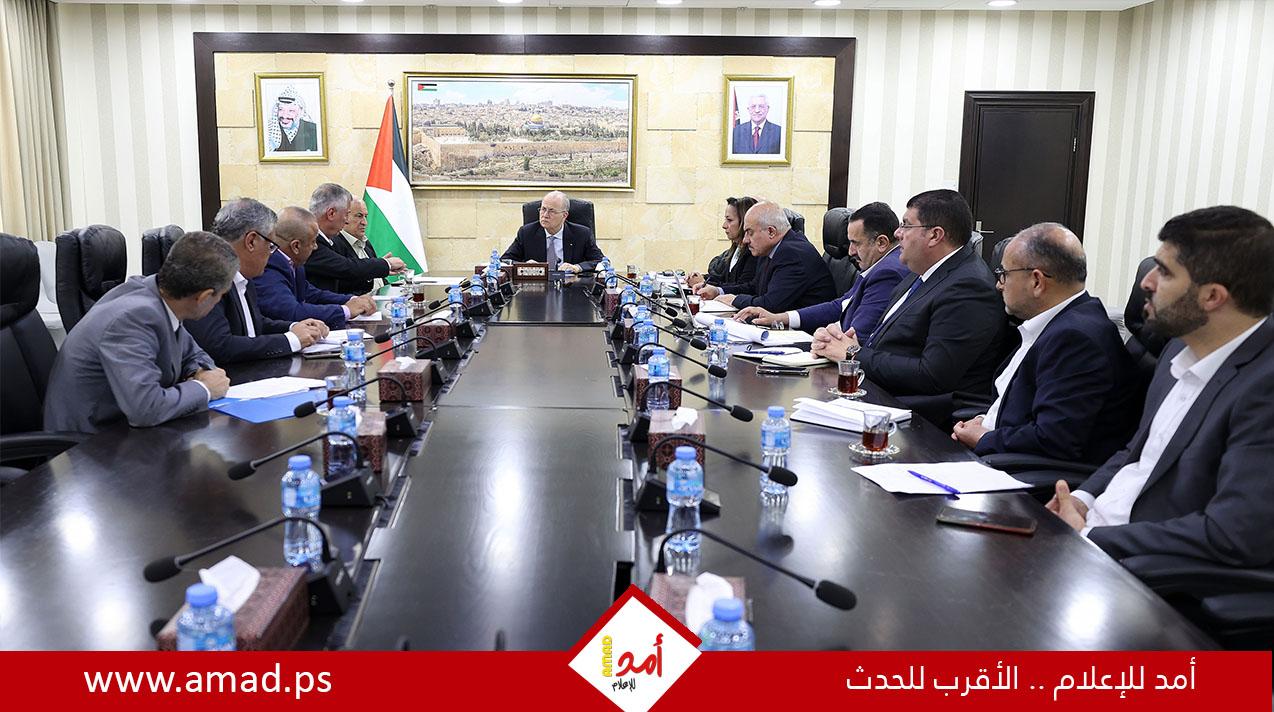 مصطفى يترأس اجتماع لجنة الطوارئ الحكومية لمتابعة التدخلات اللازمة في محافظات شمال الضفة
