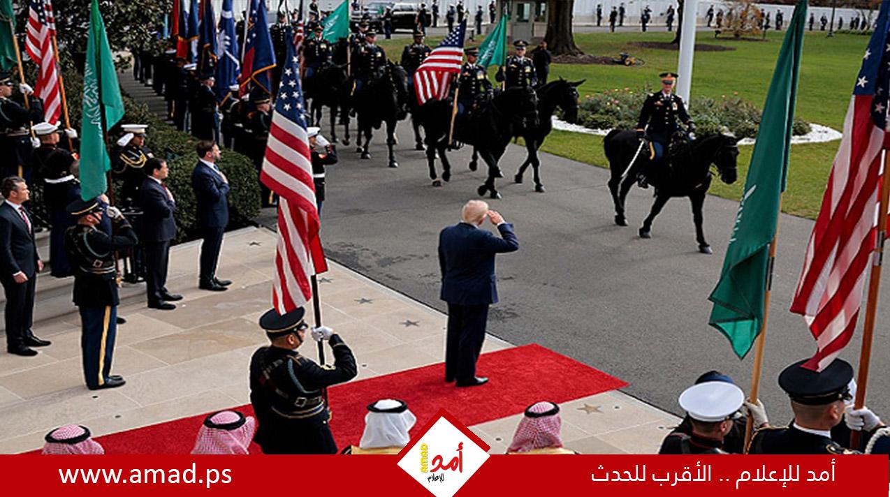 استقبال استثنائي: بن سلمان يصل إلى البيت الأبيض في زيارة رسمية