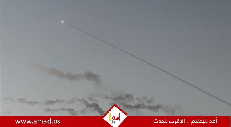 جيش الاحتلال يعلن اعتراض صواريخ أطلقت من قطاع غزة.والقسام تتبنى
