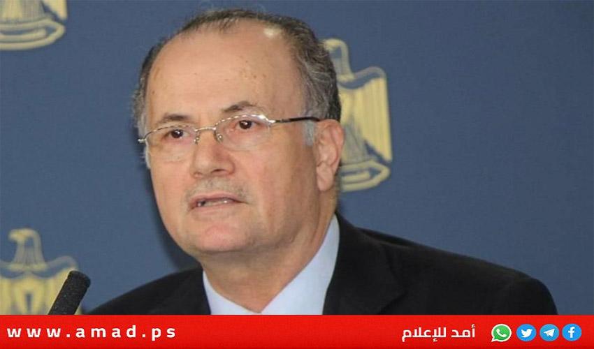 مصطفى: إجراءات الاحتلال تستهدف تهجير الشعب الفلسطيني وتجويعه وتقويض صموده