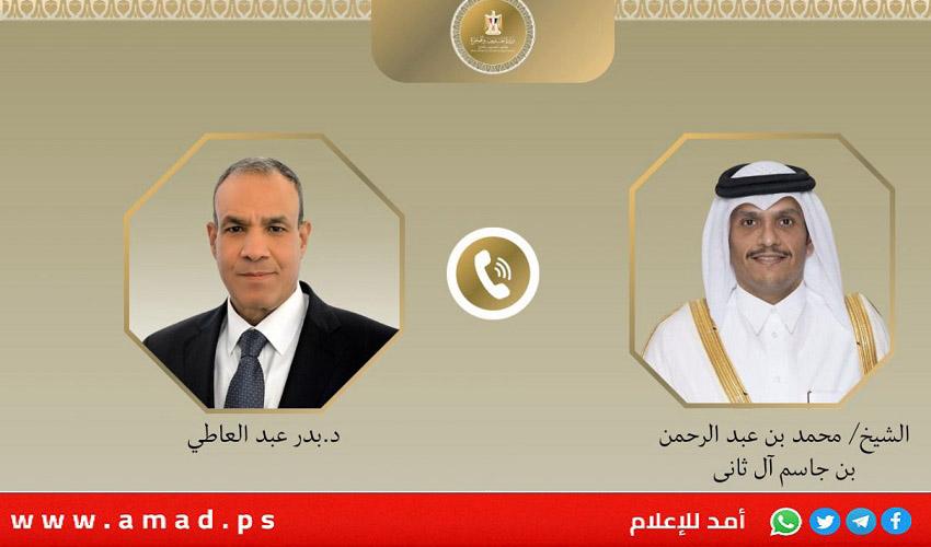 اتصالات مصرية قطرية حول مستجدات وضع قطاع غزة ومستقبل التهدئة