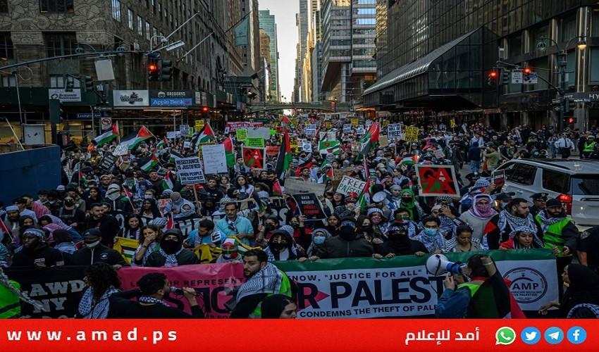 التحقيق في اعتداء مؤيدين لإسرائيل على نساء ضد حرب غزة في نيويورك