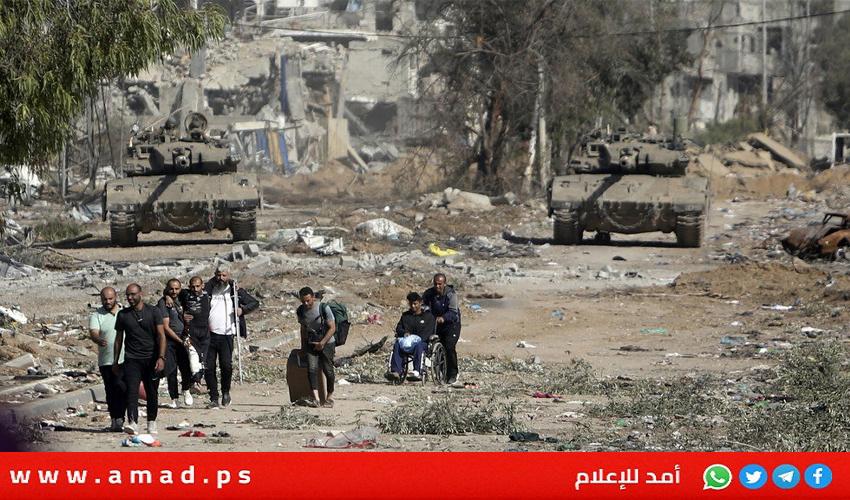 مصدر مسئول ينفي وجود مقترح أمريكي لقيام مصر بتفتيش النازحين إلى شمال غزة