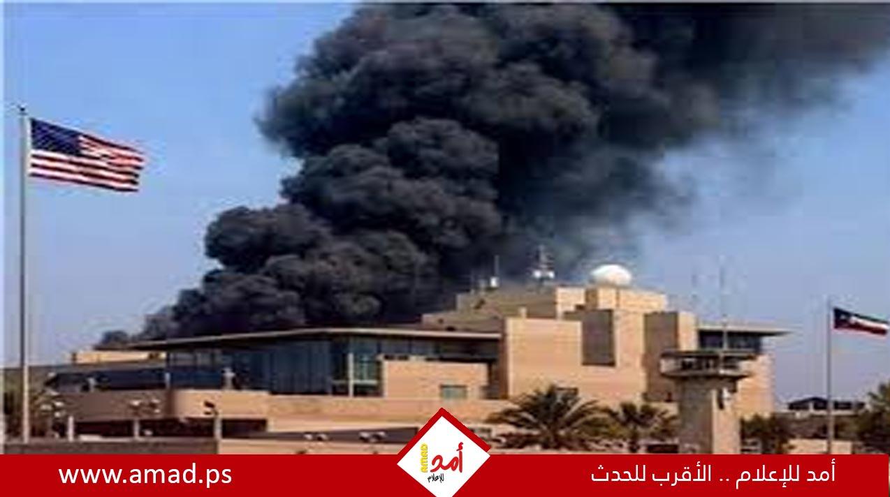صواريخ ومسيرات تستهدف السفارة الأمريكية في بغداد وتعطل منظومة "سيرام".. تفاصيل