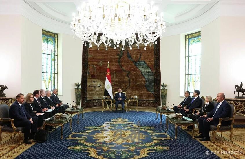 خلال لقاء شويغو..  السيسي يؤكد أهمية تنفيذ جميع مراحل اتفاق وقف الحرب في غزة