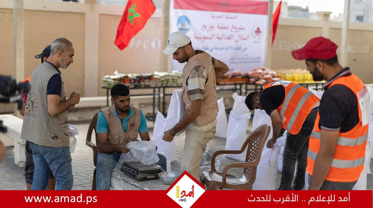 المغرب يمد يد العون لغزة: حملات إغاثية مستمرة لدعم الأسر المتضررة