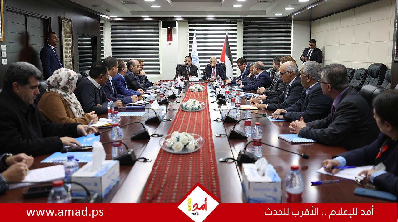 مصطفى: نبذل المستطاع لتوفير المياه لقطاع غزة رغم استمرار عدوان الاحتلال