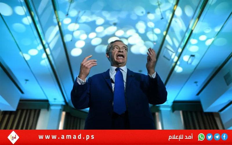 زعيم حزب الإصلاح البريطاني فاراج يثير الغضب بقوله الغرب سبب حرب أوكرانيا