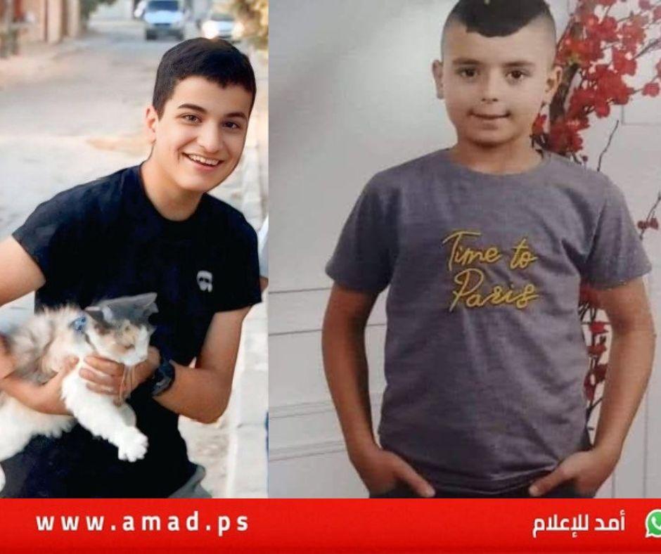 محدث _ جيش الاحتلال يعدم طفلين في جنين
