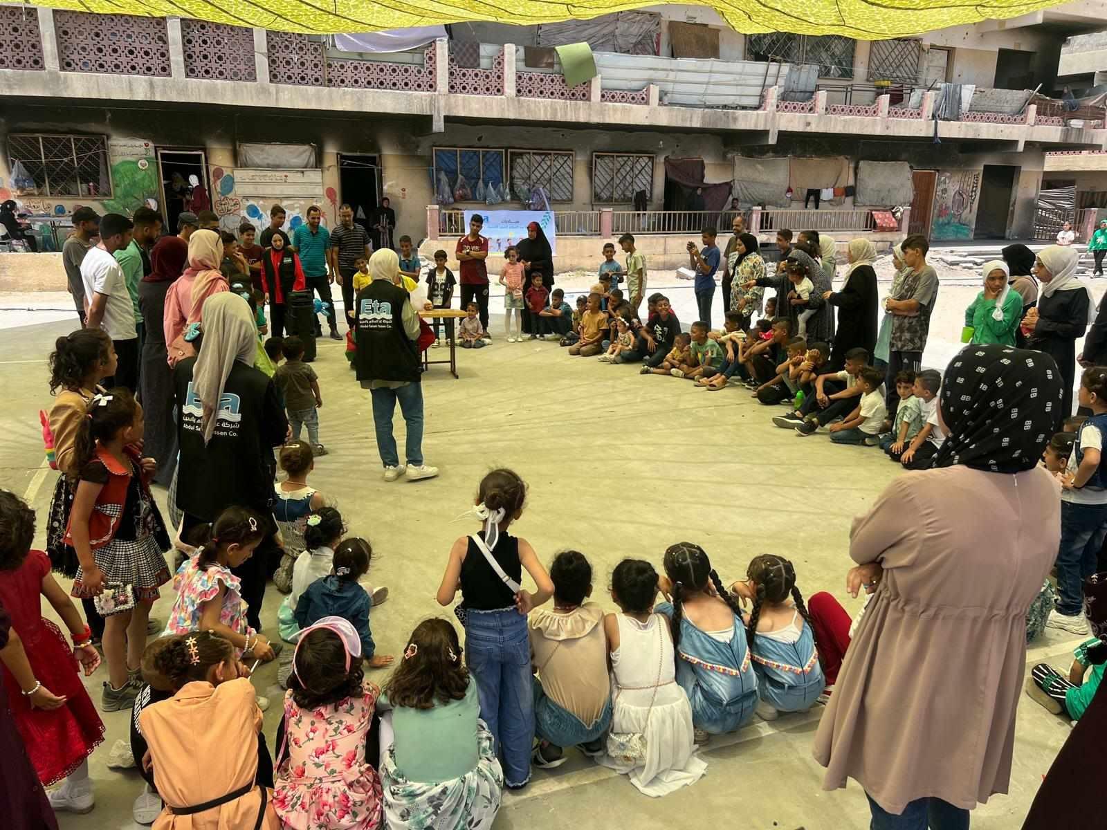 قامت شركة عبد السلام ياسين Eta بعمل يوم ترفيهي للأطفال النازحين - صور