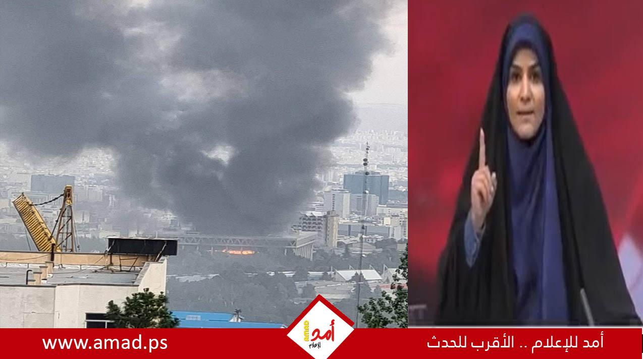 إسرائيل تقصف مبنى الإذاعة والتلفزيون في العاصمة الإيرانية طهران.. فيديو