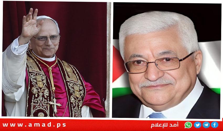اتصال هاتفي بين الرئيس وبابا الفاتيكان لاون الرابع عشر