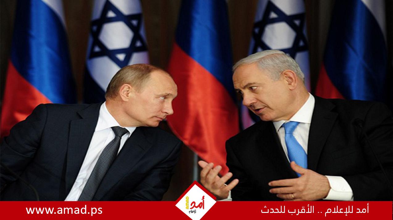بوتين ونتنياهو يبحثان التوترات الإقليمية والملف السوري والإيراني