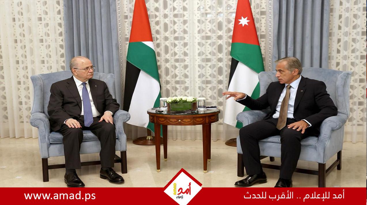 مصطفى يجري مع نظيره الأردني جلسة مباحثات للقضايا ذات الاهتمام المشترك واستمرارية التنسيق والمشاورات بين البلدين