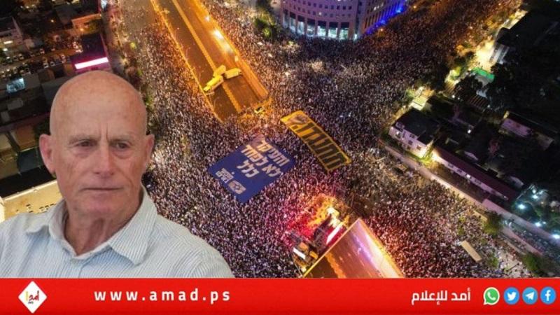 رئيس الشاباك السابق يدعو إلى عصيان مدني ضد نتنياهو