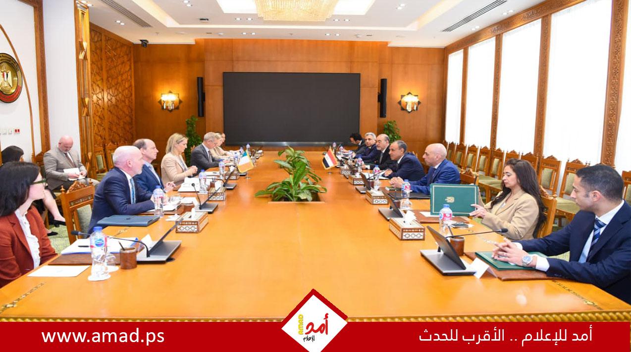 مصر تشدد على ضرورة إيجاد حلول سياسية لأزمات المنطقة ورفض تهجير الفلسطينيين طوعا او إكراها