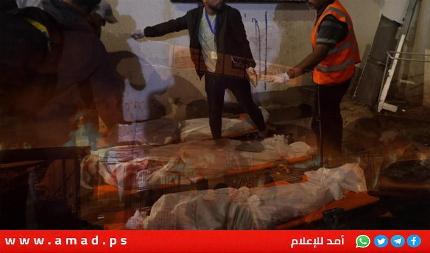 خانيونس: استشهاد  إمرأة و3 أطفال في قصف جيش العدو خيمة نازحين