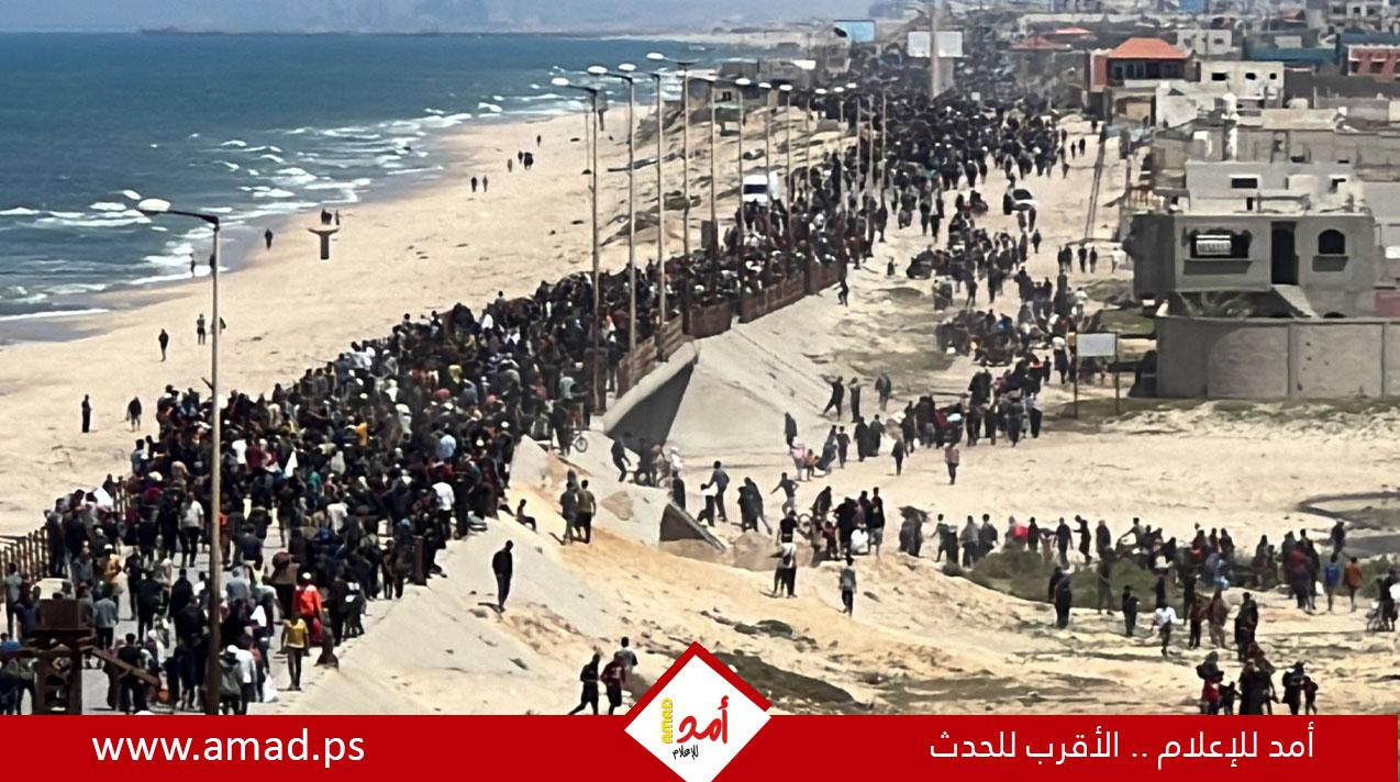 جيش الاحتلال يغلق شارع الرشيد الممر الأخير للحركة جنوب غزة