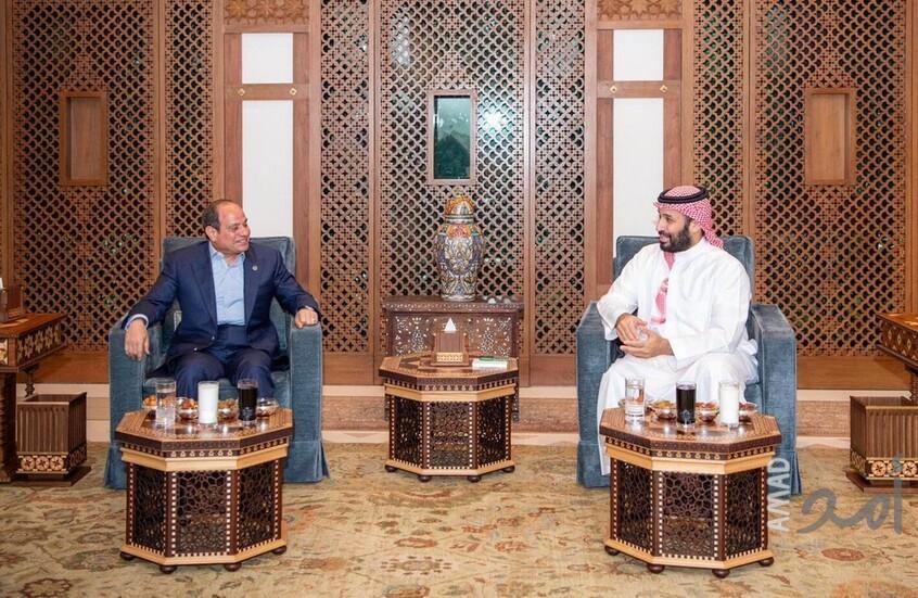 السيسي وبن سلمان يؤكدان ضرورة البدء الفوري في إعمار غزة..ورفض تهجير الفلسطينيين